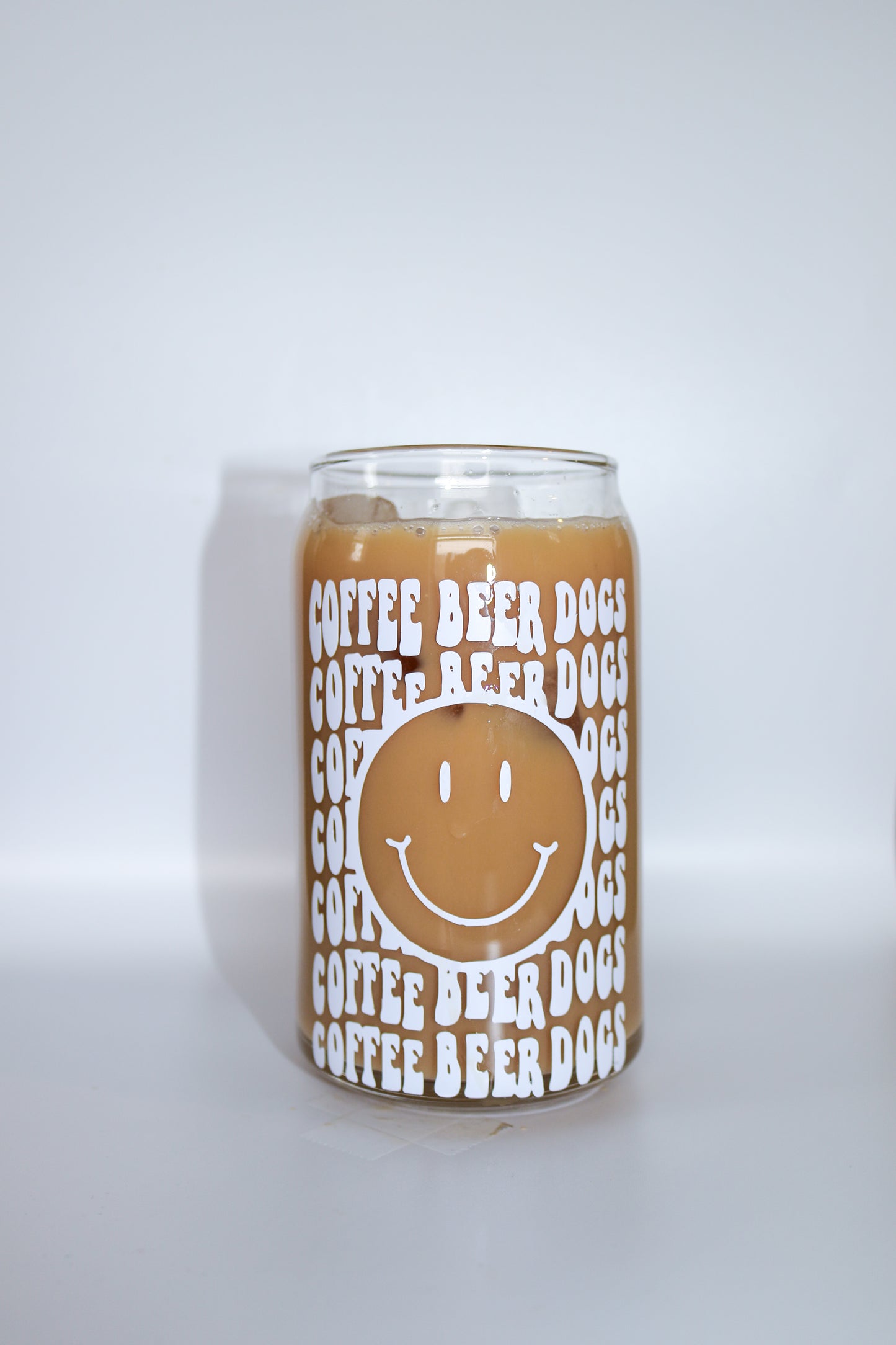 Coffee, Beer, Dogs Glass can