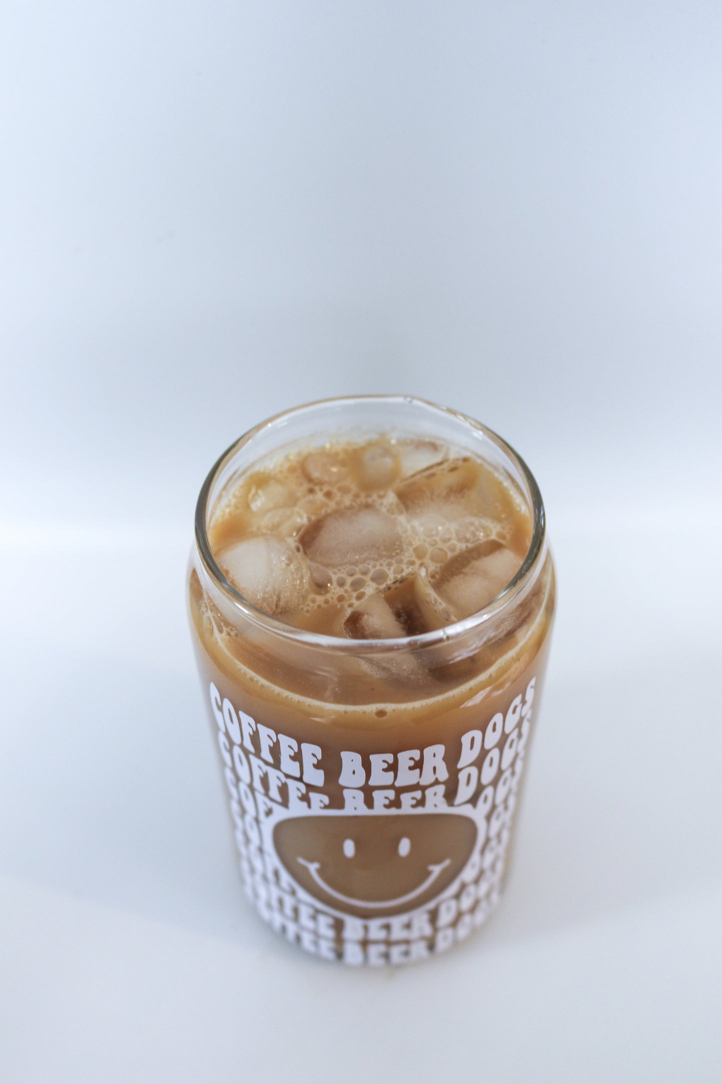 Coffee, Beer, Dogs Glass can
