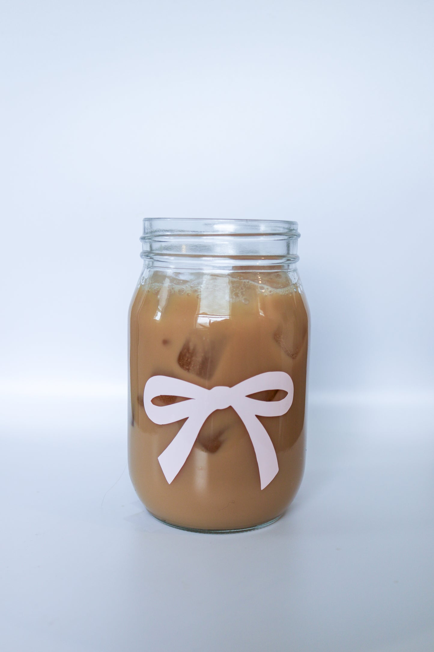 Bow Mason Jar