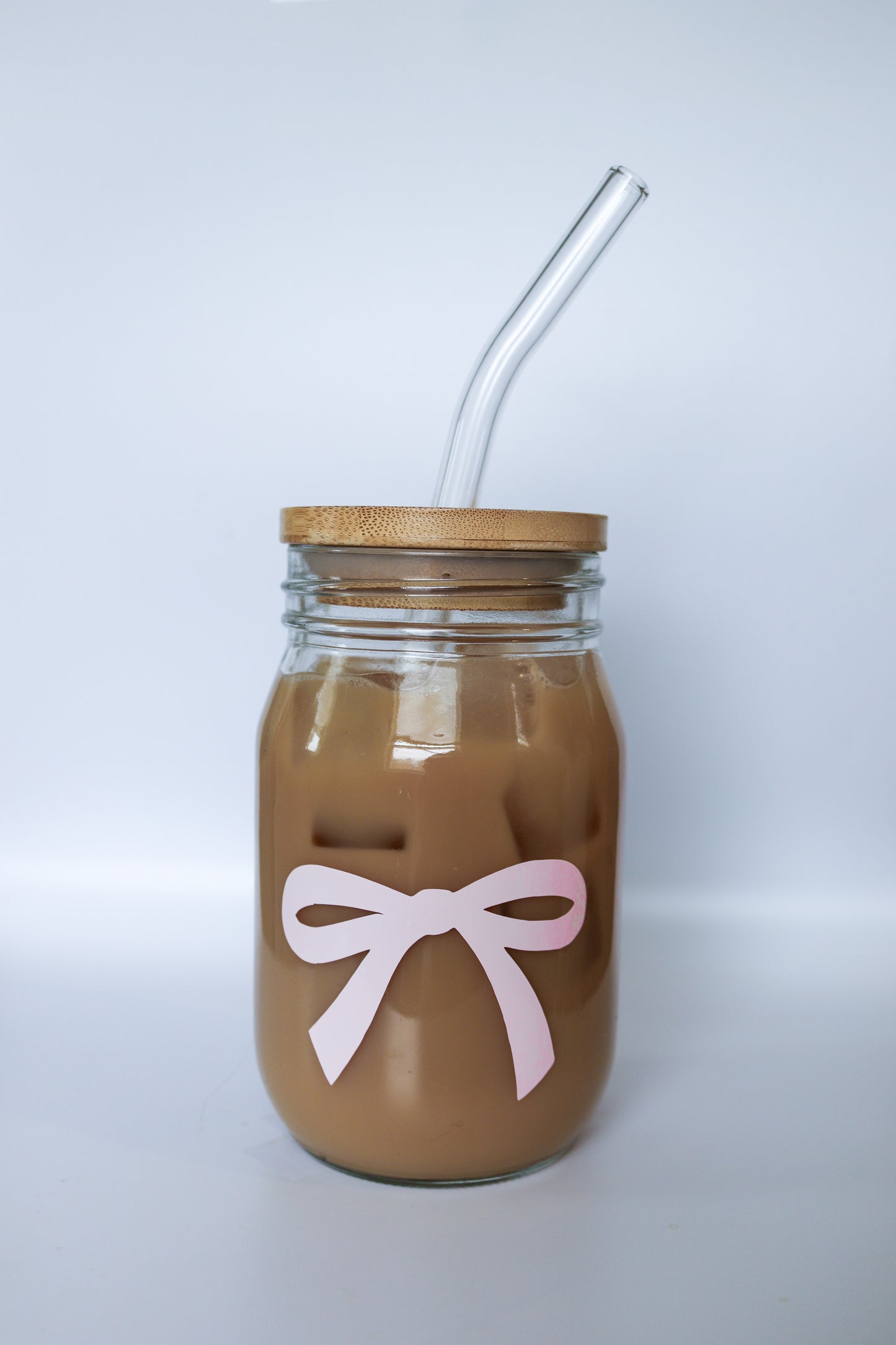 Bow Mason Jar