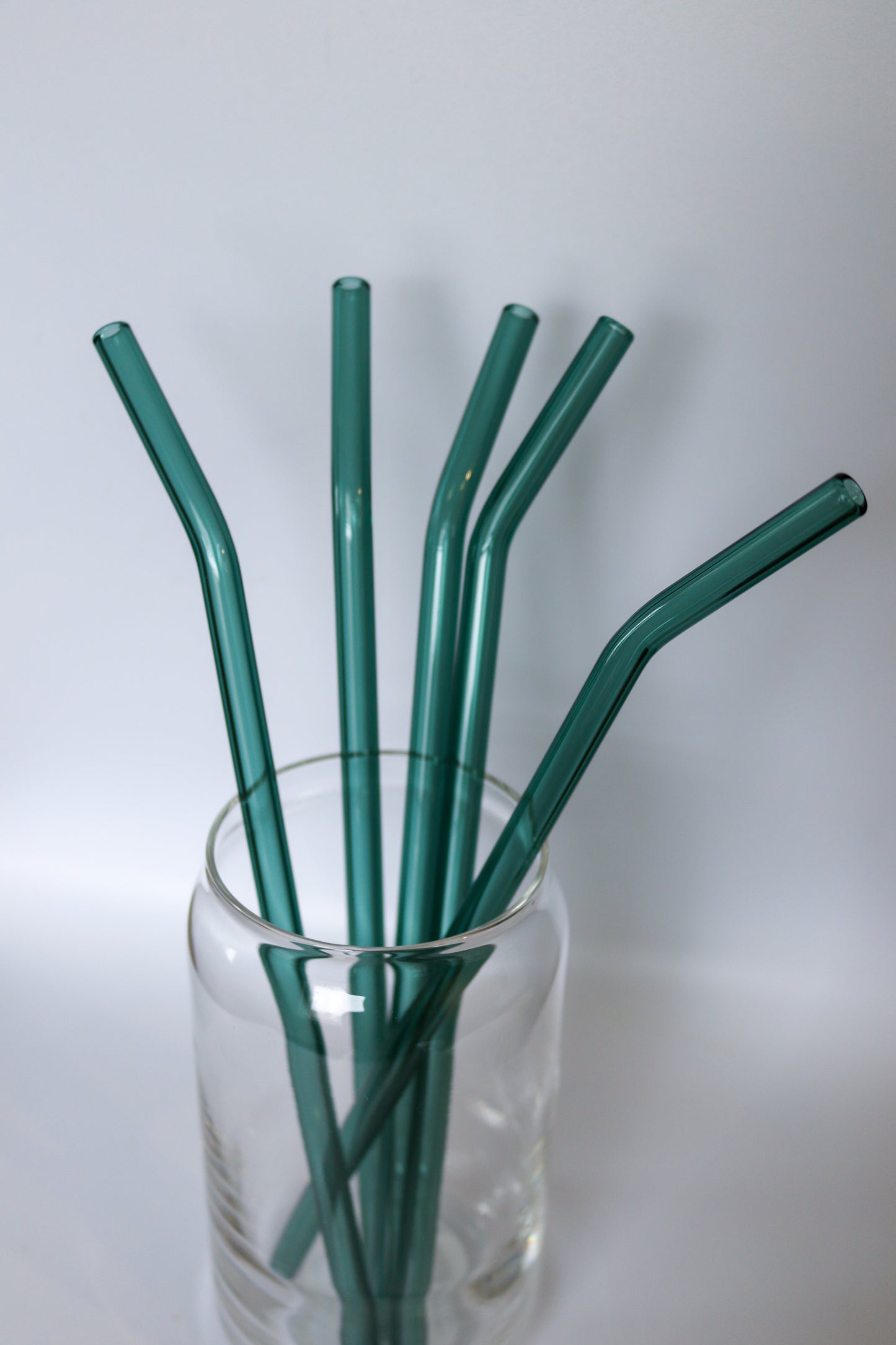 Colored Glass Straws
