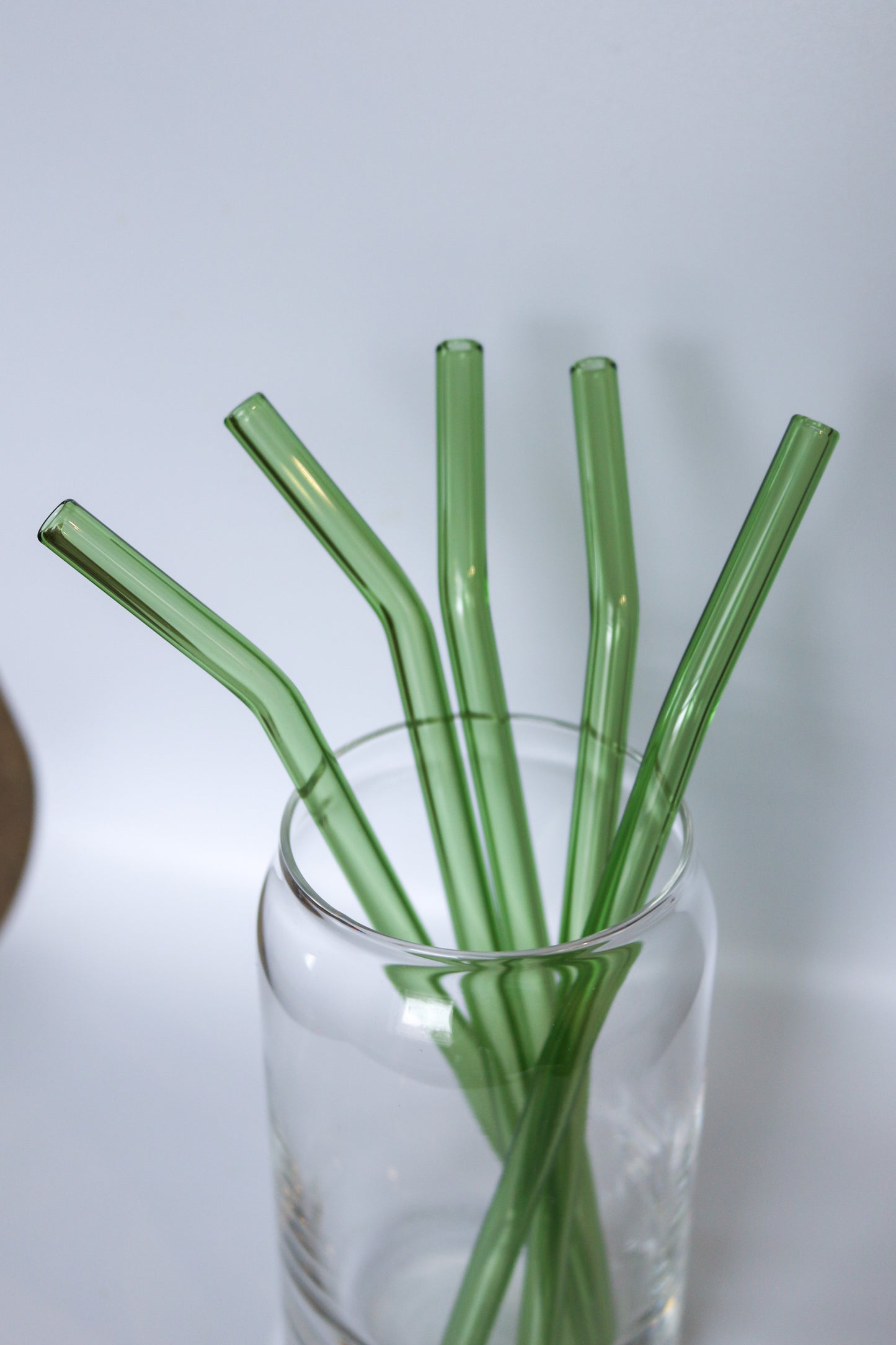 Colored Glass Straws
