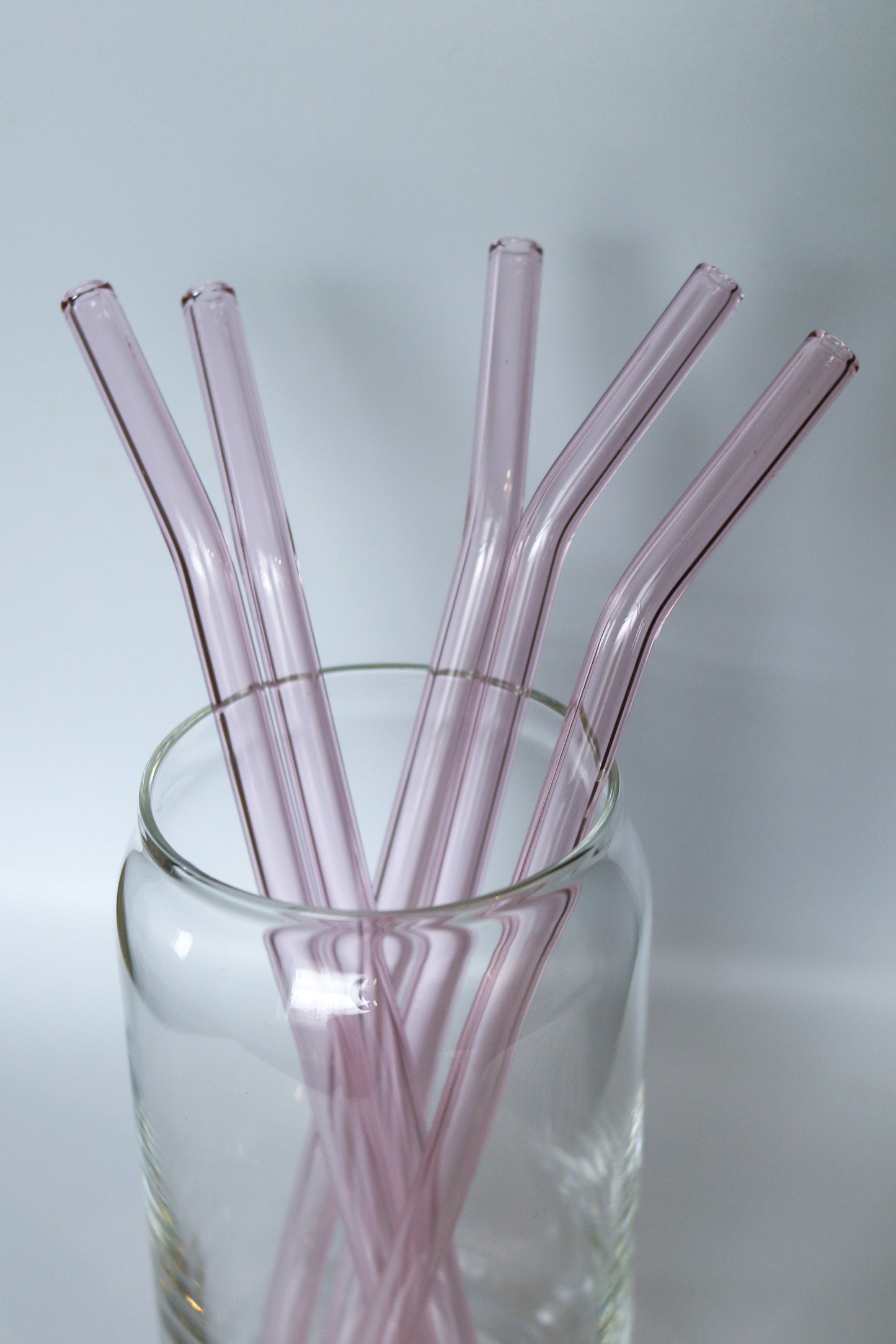 Colored Glass Straws