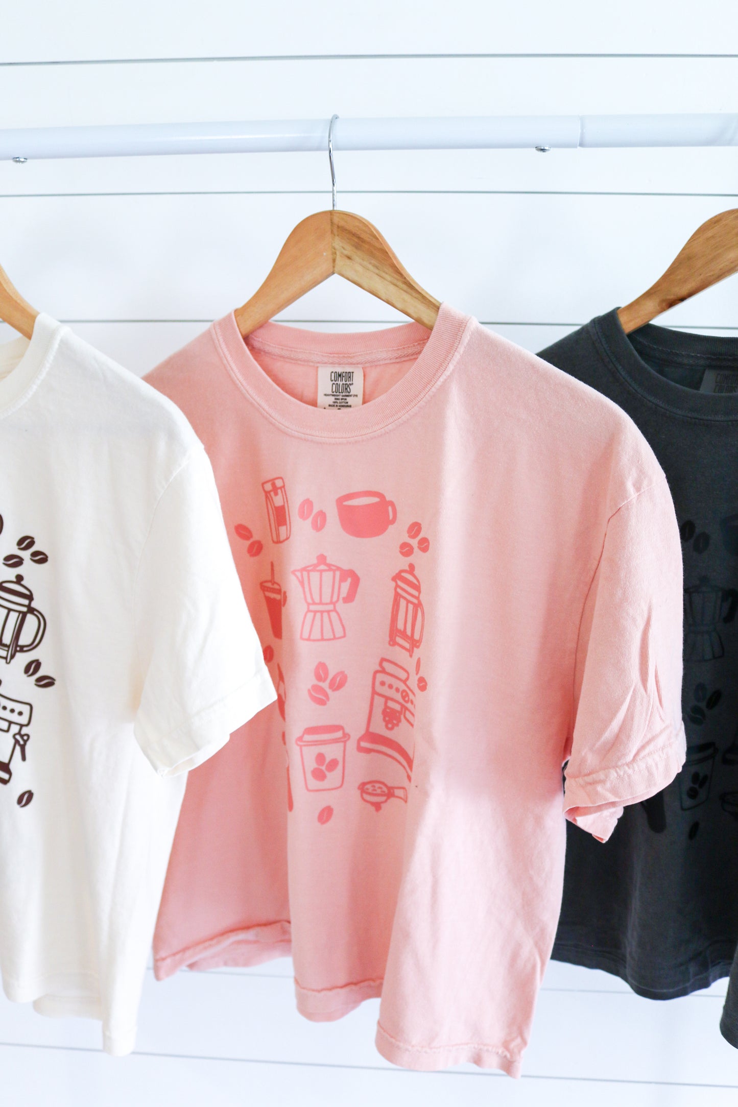 Coffee Doodles Boxy Tee
