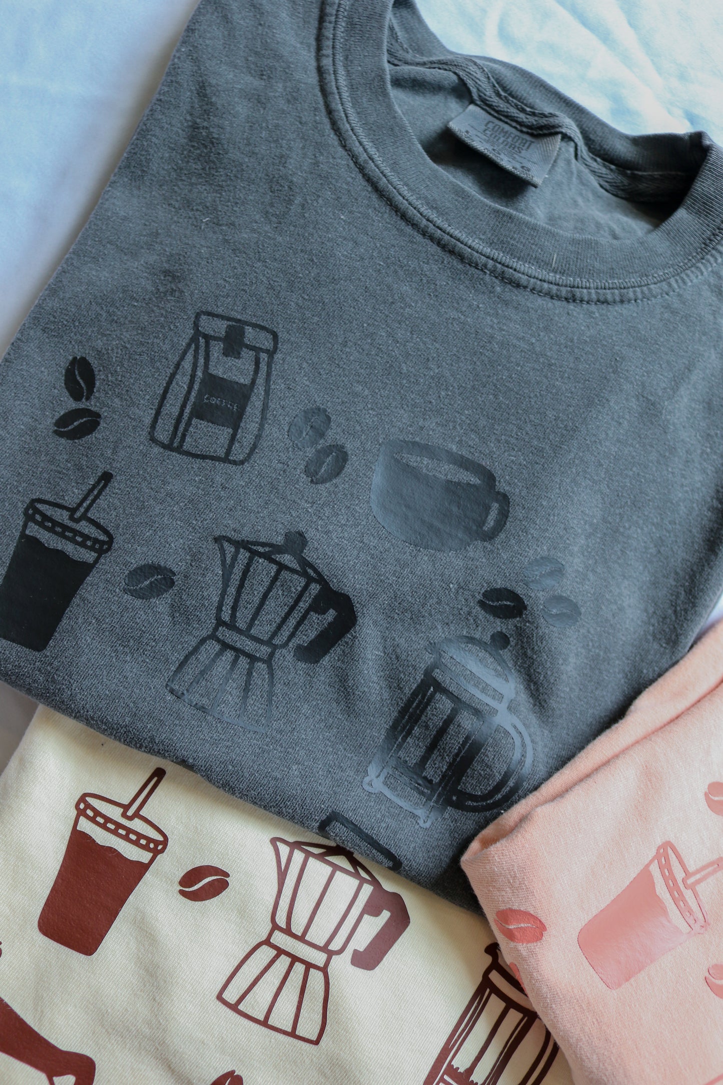Coffee Doodles Boxy Tee