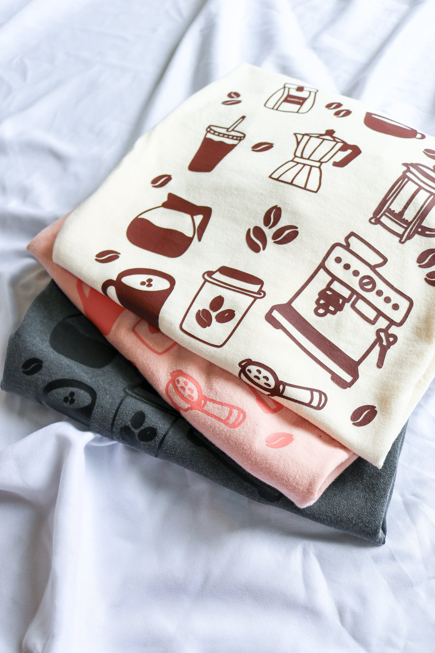 Coffee Doodles Boxy Tee