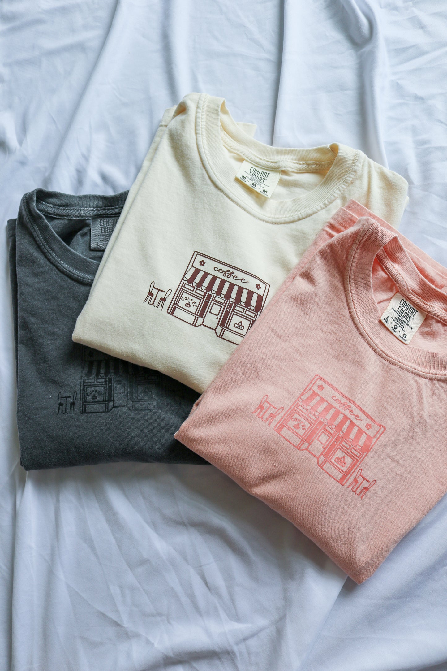 Coffee Shop Boxy Tee