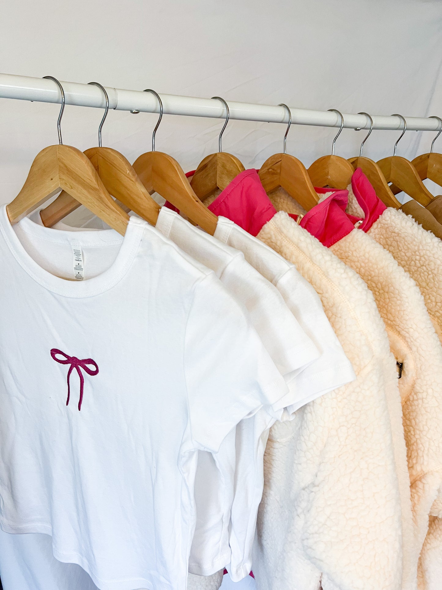 Bow Cropped Tee