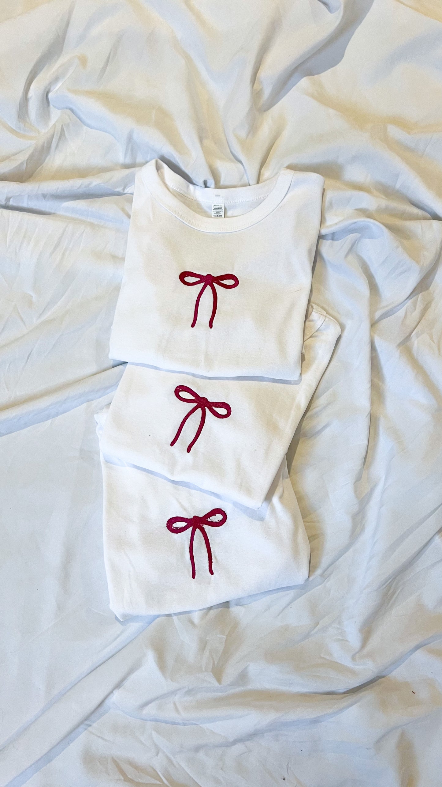 Bow Cropped Tee