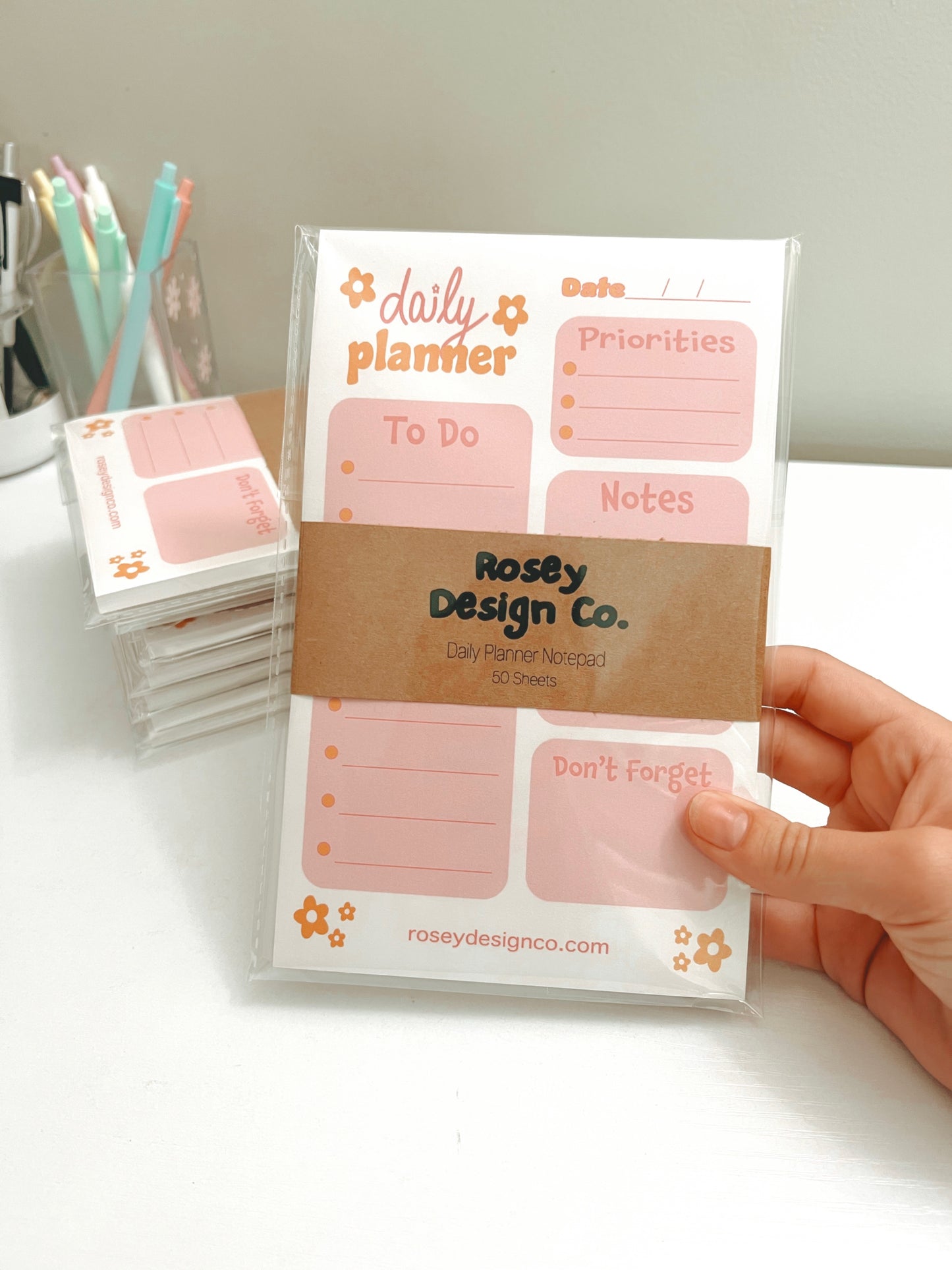 Daily Planner Notepad