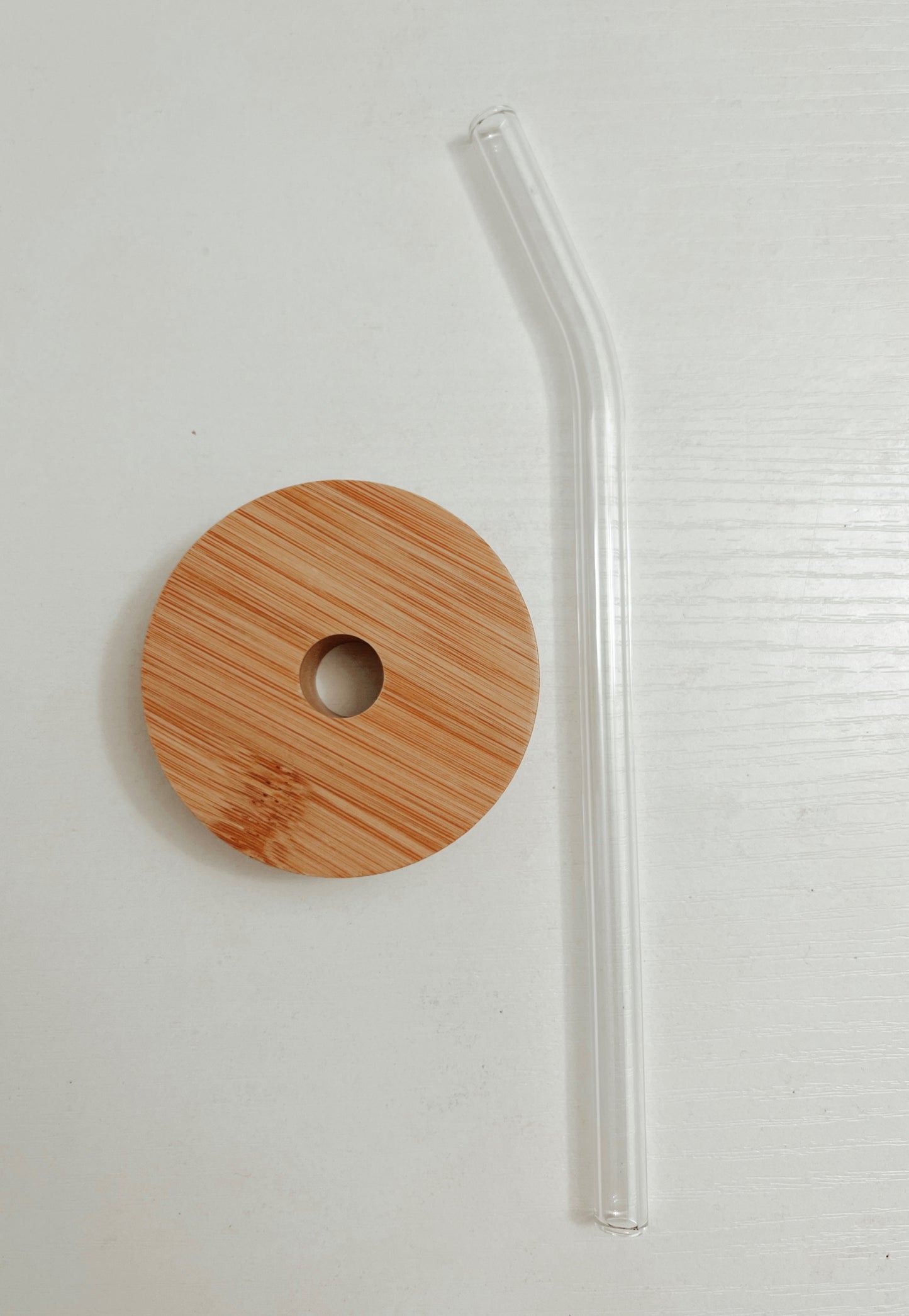 Bamboo Lid and Straw