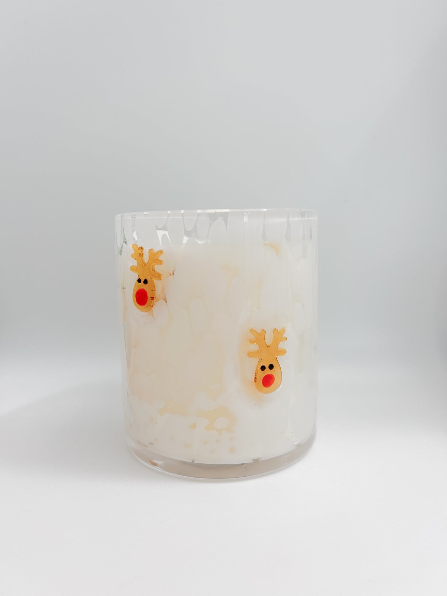 Reindeer Cookie Candle