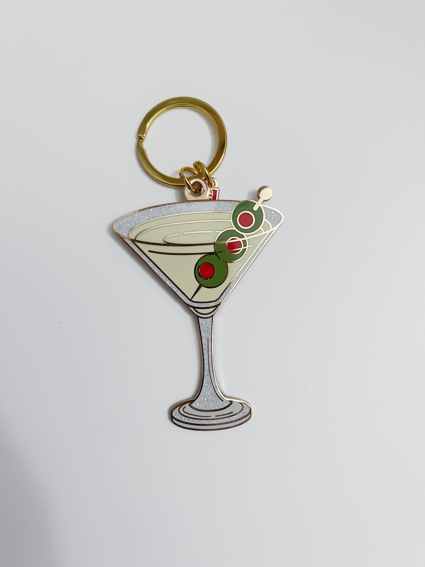Dirty Martini Keychain