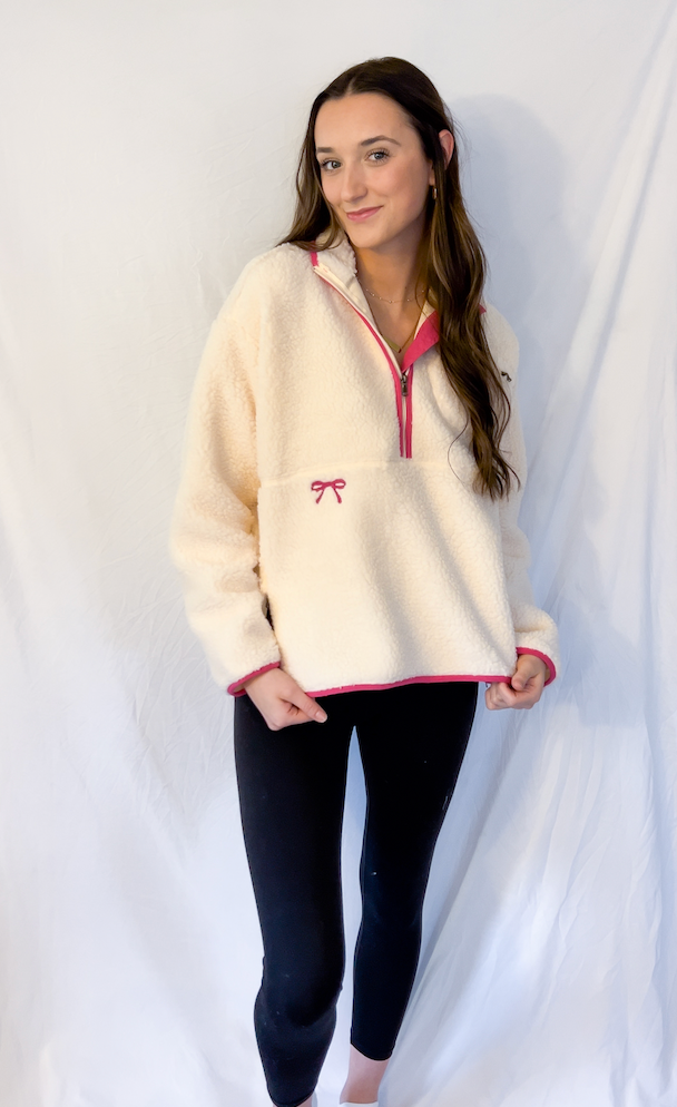 Bow Sherpa Pullover