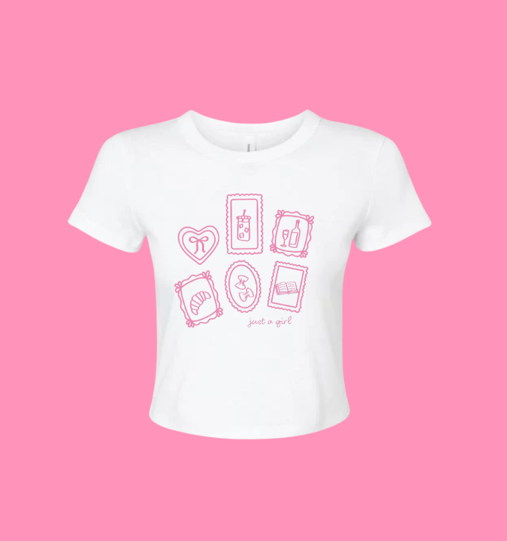 Just A Girl Baby Tee