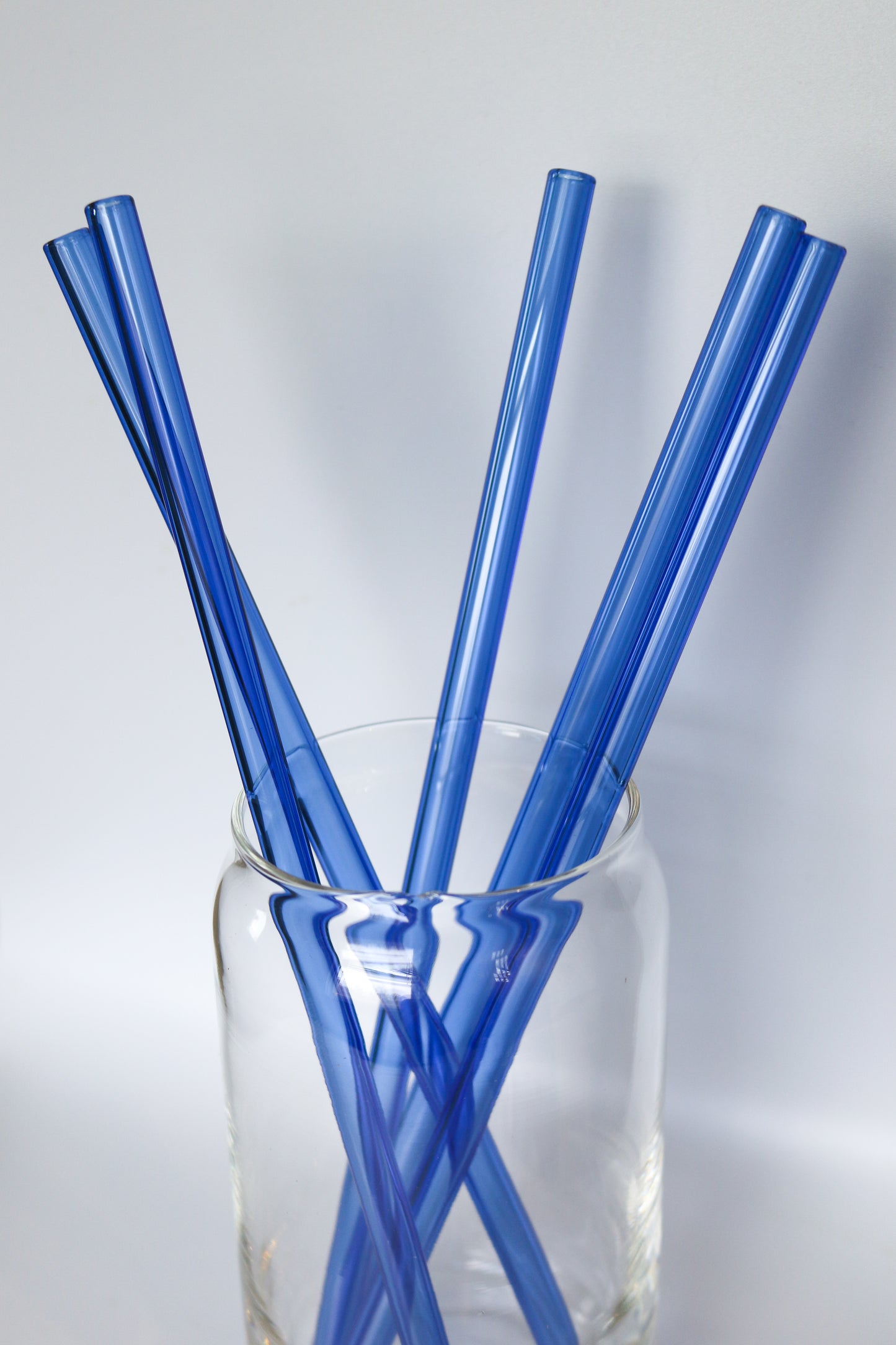 Colored Glass Straws