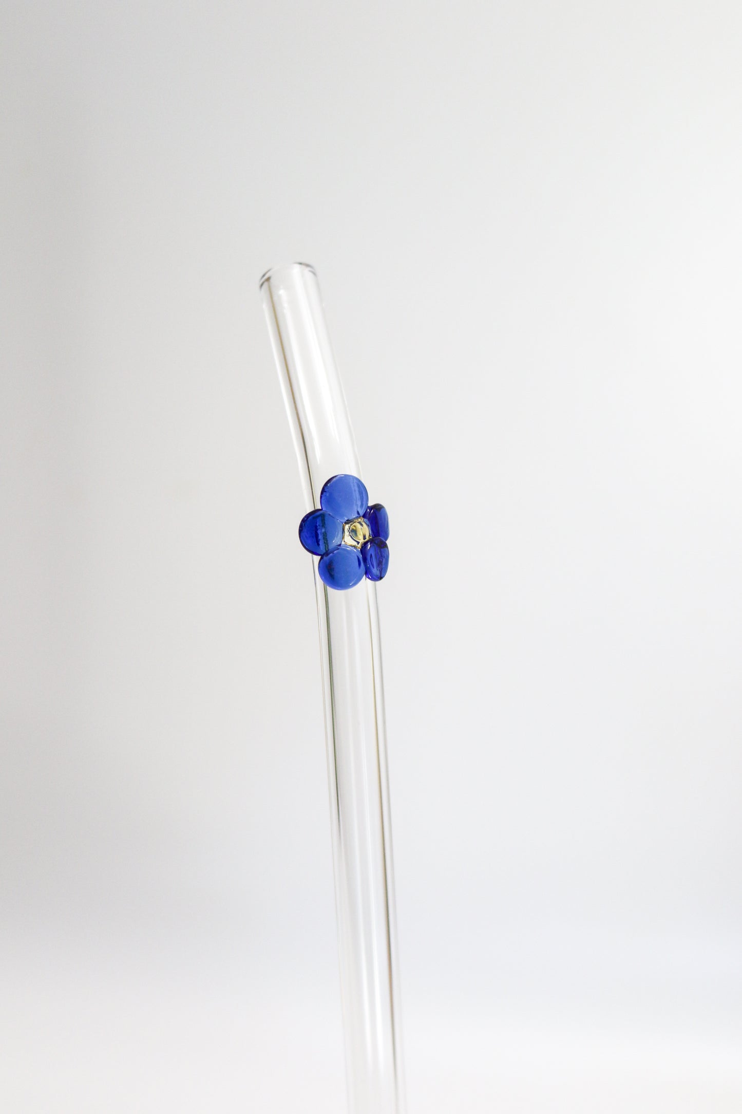 Flower Glass Straw