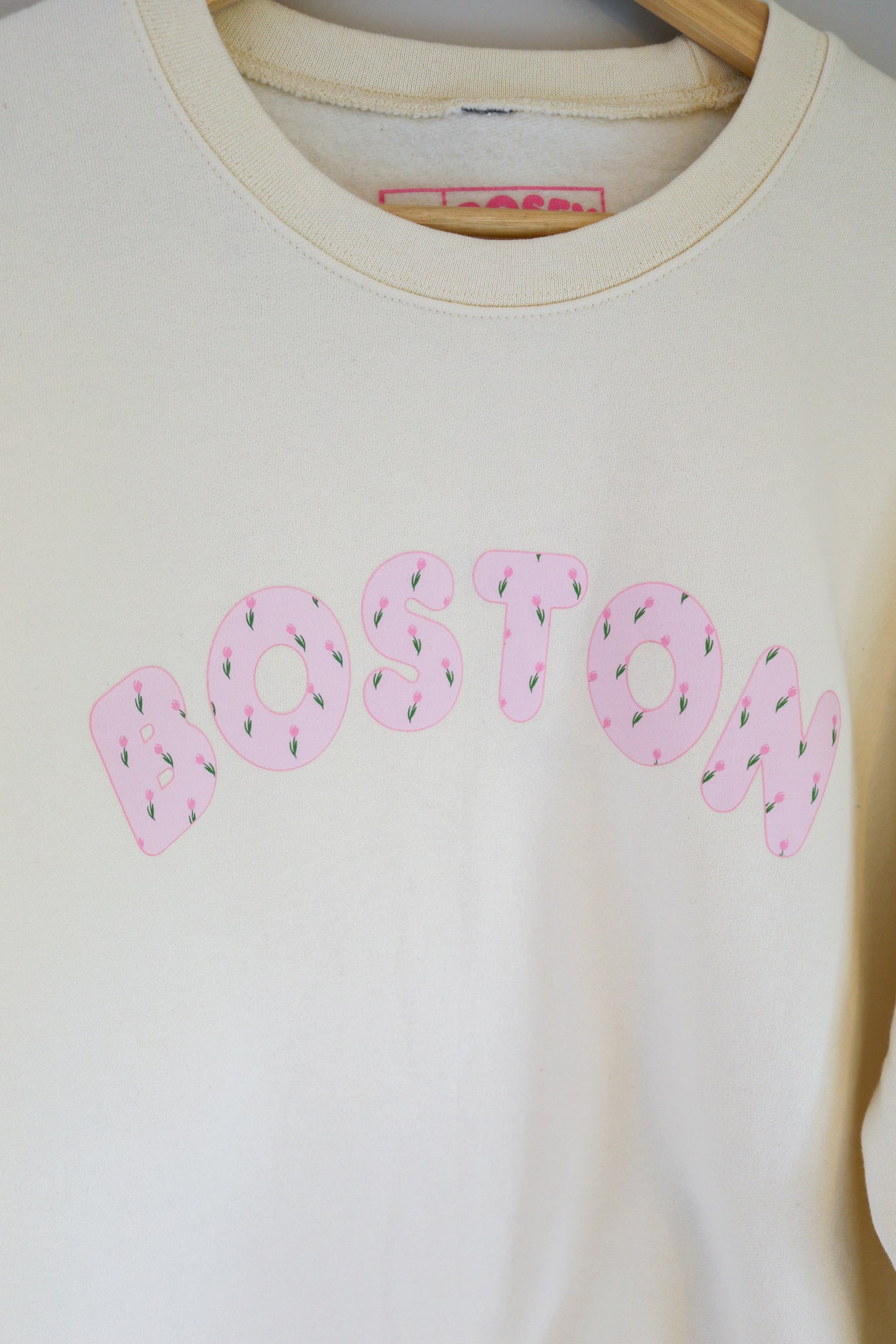 Boston Tulip Crewneck