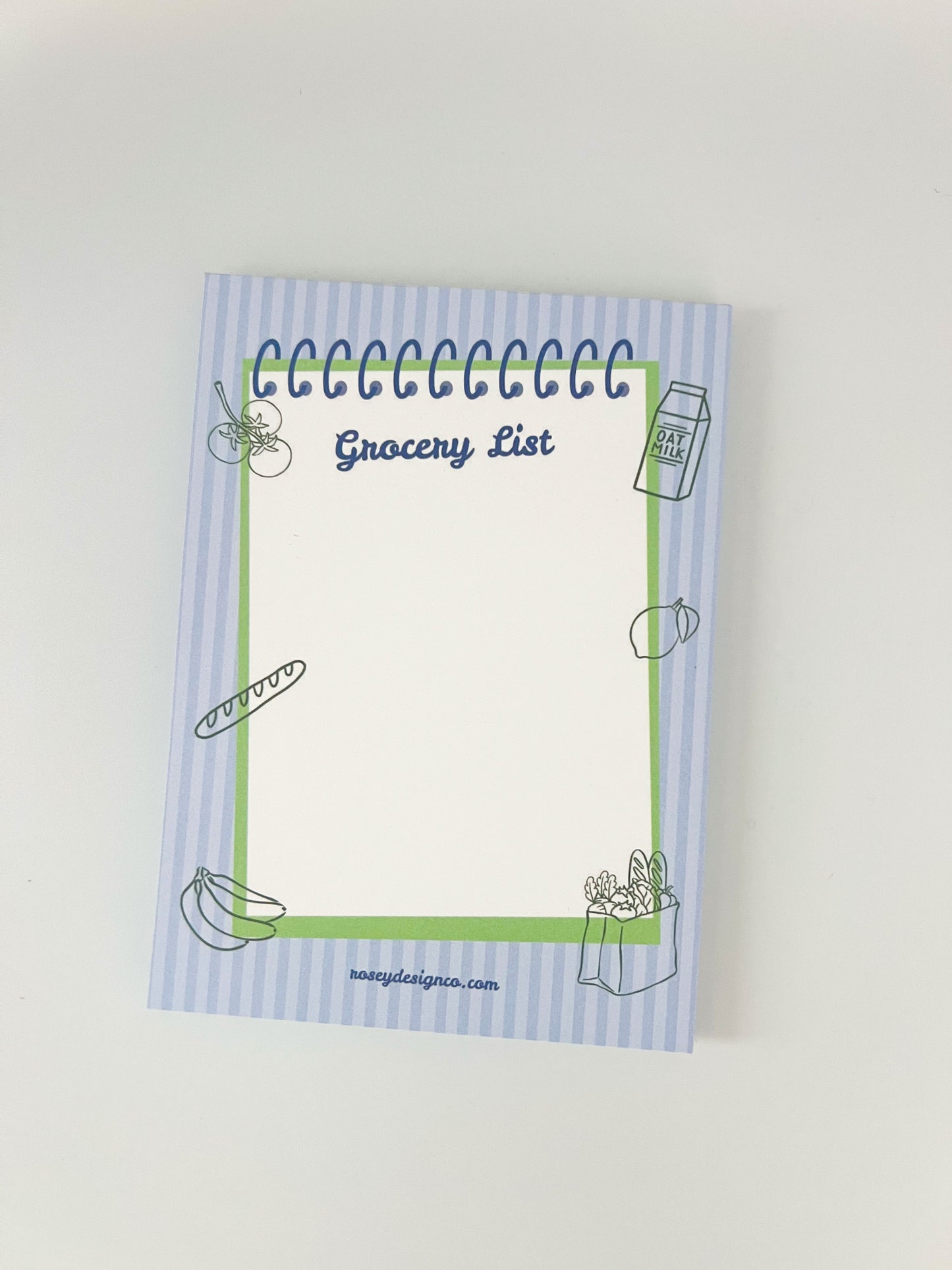 Grocery List Notepad