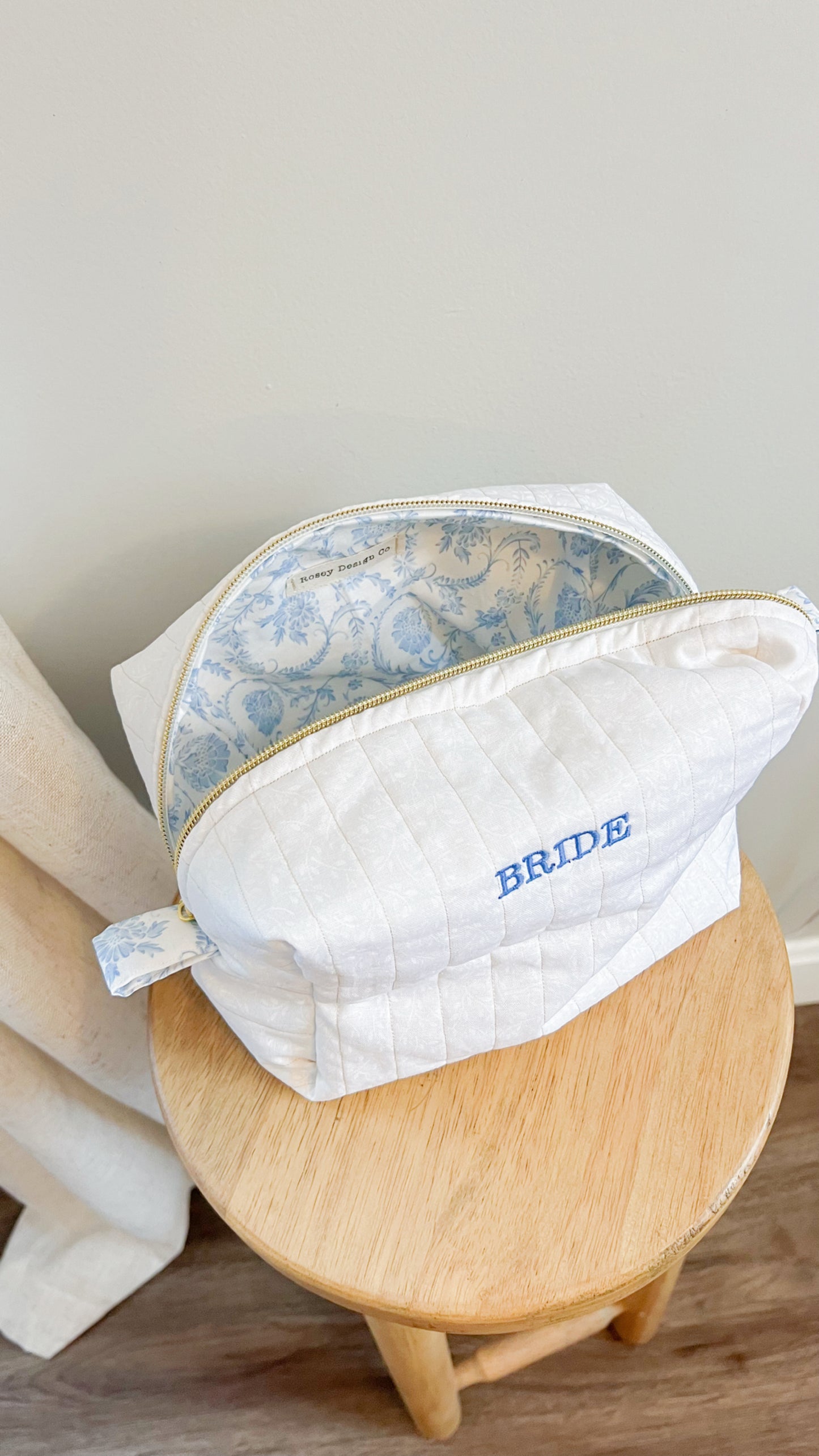 Bride Makeup Pouch