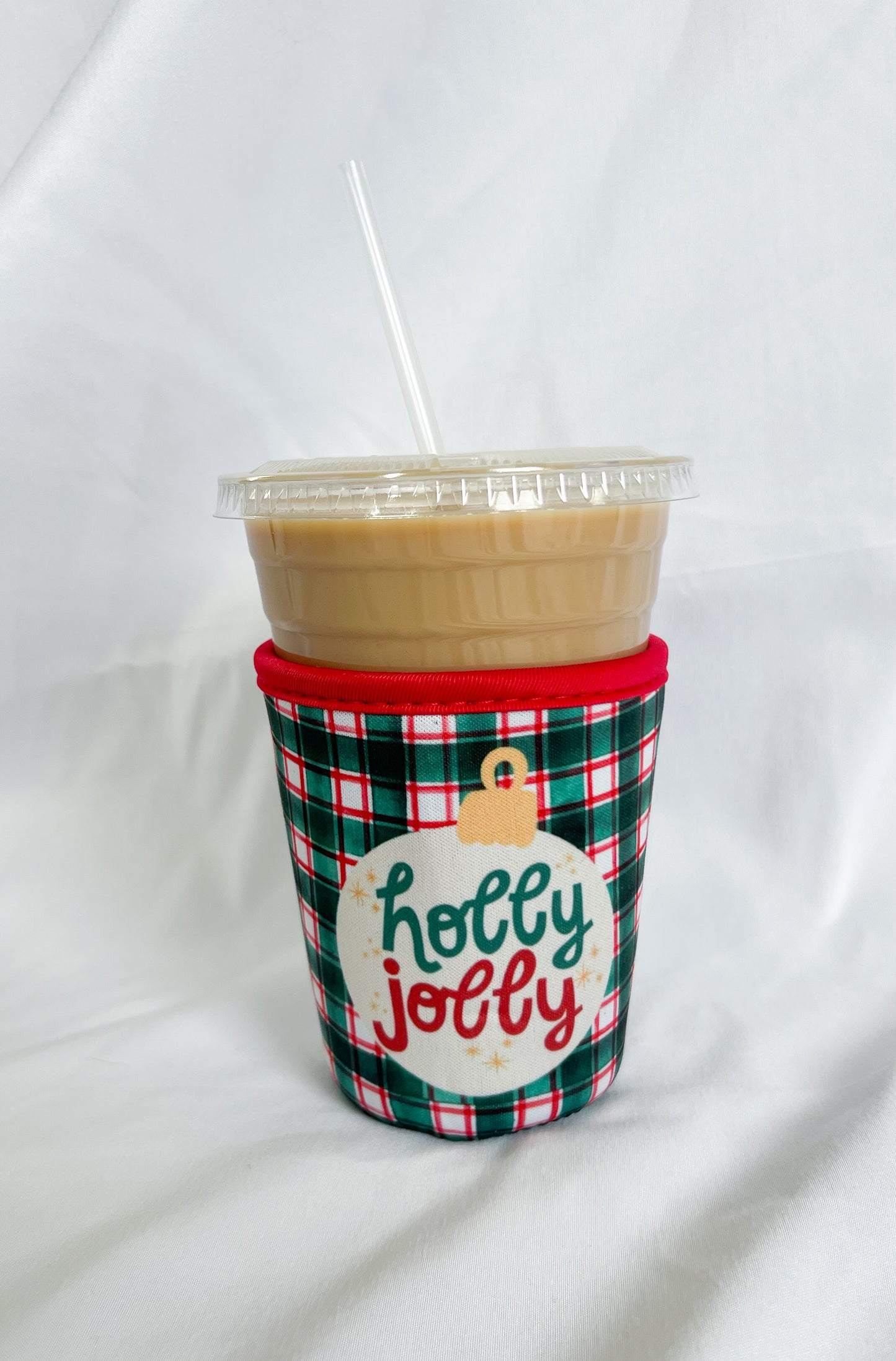 Holly Jolly Coffee Koozie