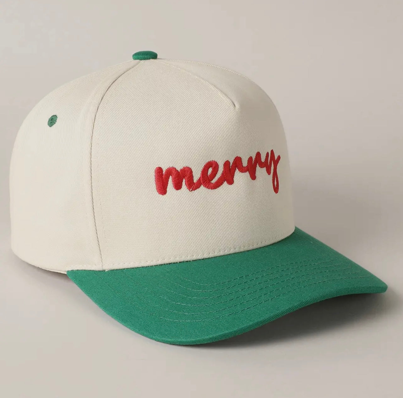 Merry Trucker Hat (Green)