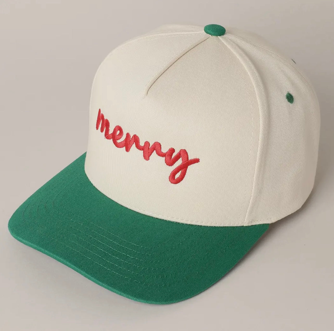 Merry Trucker Hat (Green)