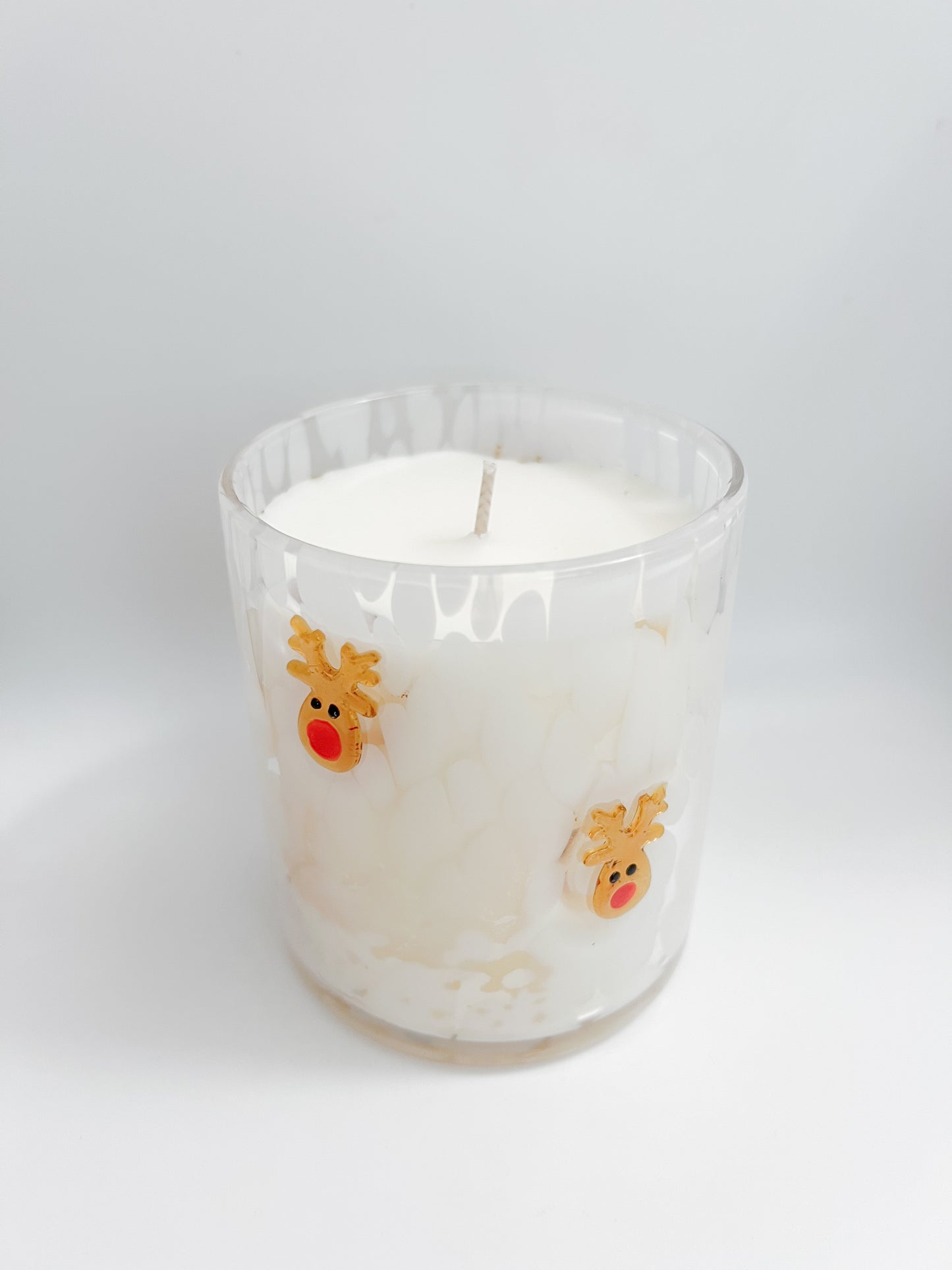 Reindeer Cookie Candle