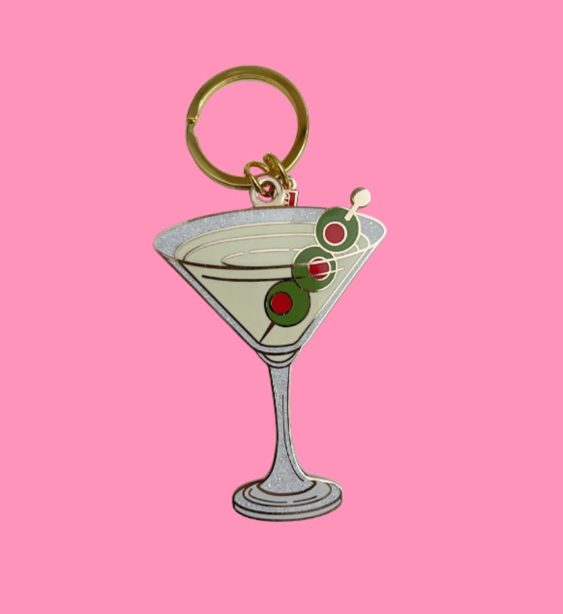 Dirty Martini Keychain