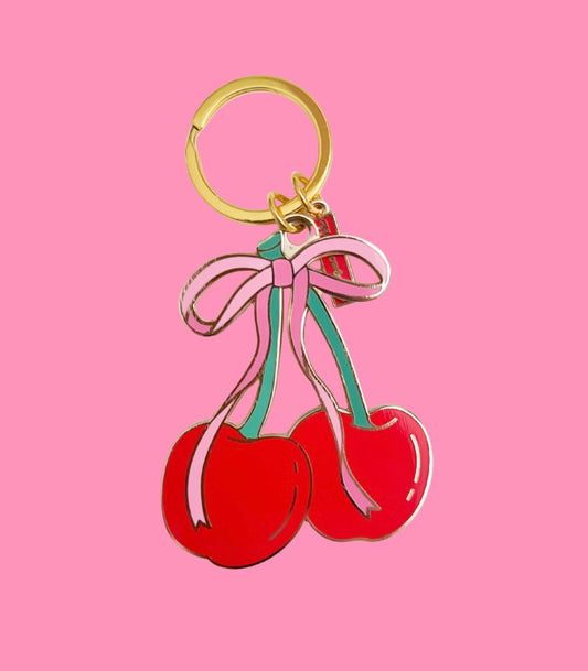 Cherry Keychain