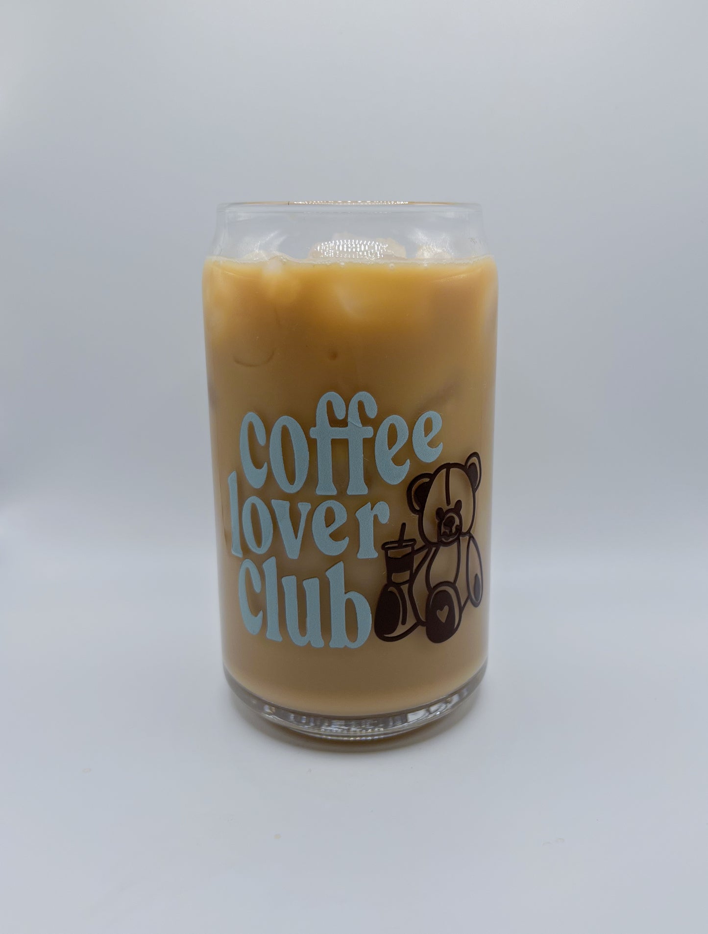 Coffee Lover Club Glass Can