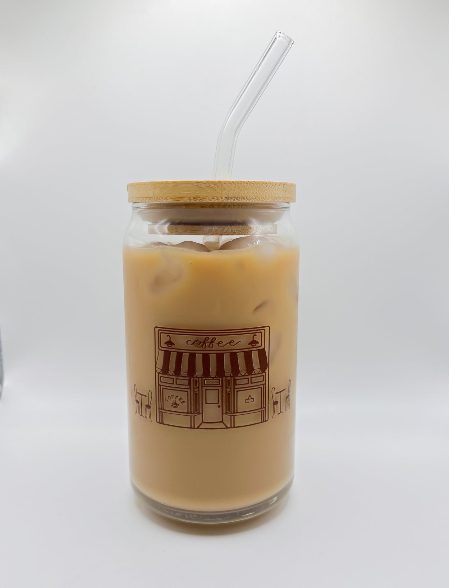 Coffee Shop Glass Can