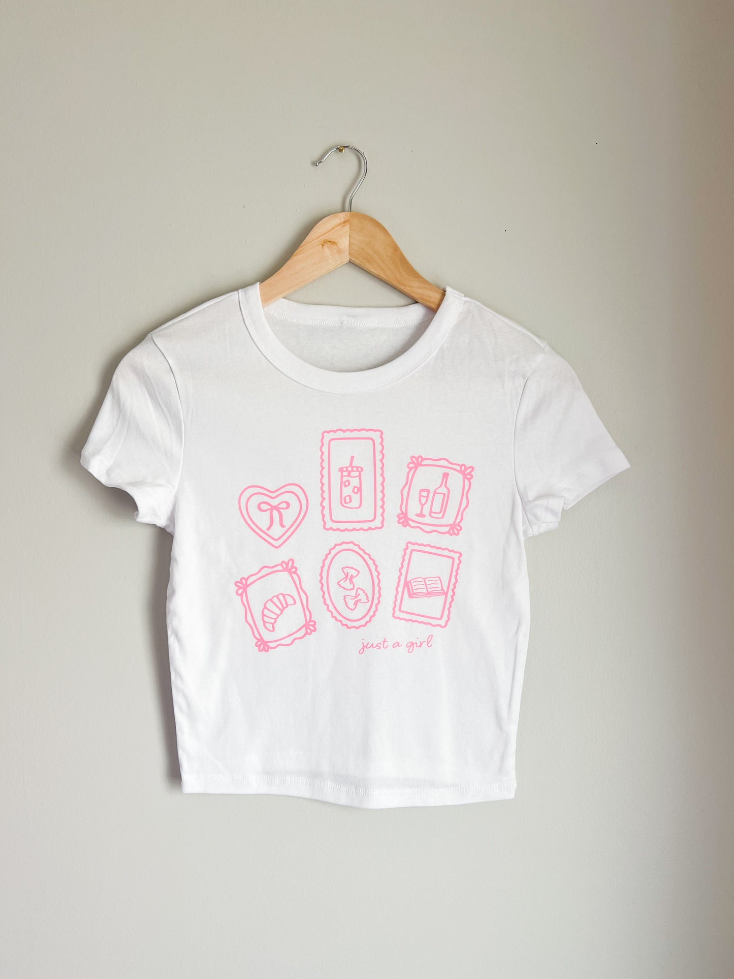 Just A Girl Baby Tee