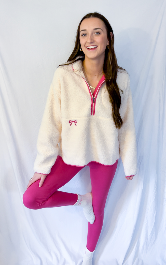 Bow Sherpa Pullover
