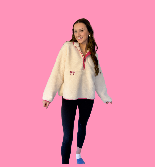 Bow Sherpa Pullover