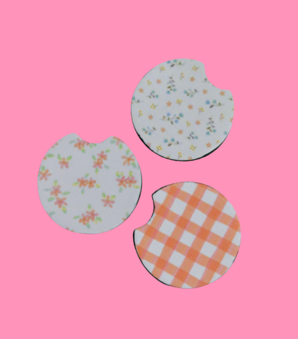 Car Coasters (pack of 2)