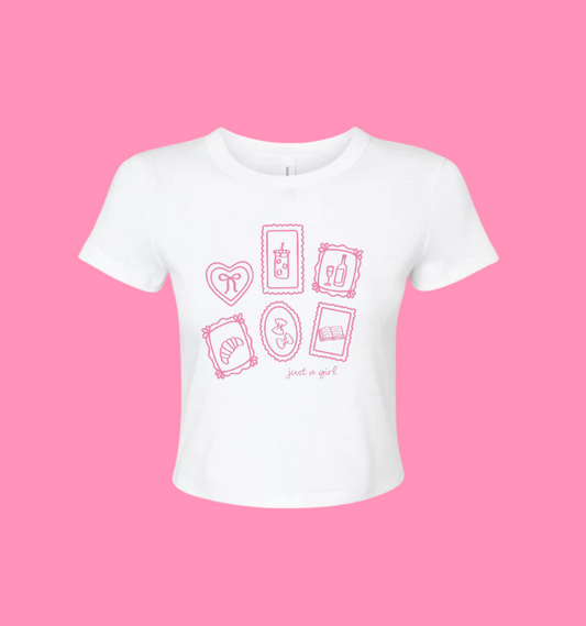 Just A Girl Baby Tee