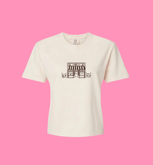 Coffee Shop Boxy Tee