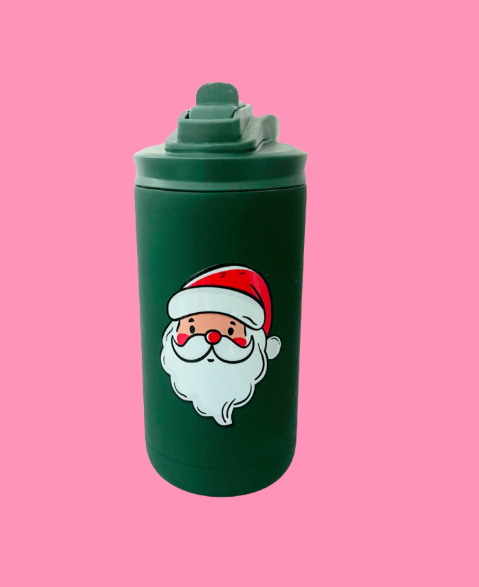 Santa Water Bottle