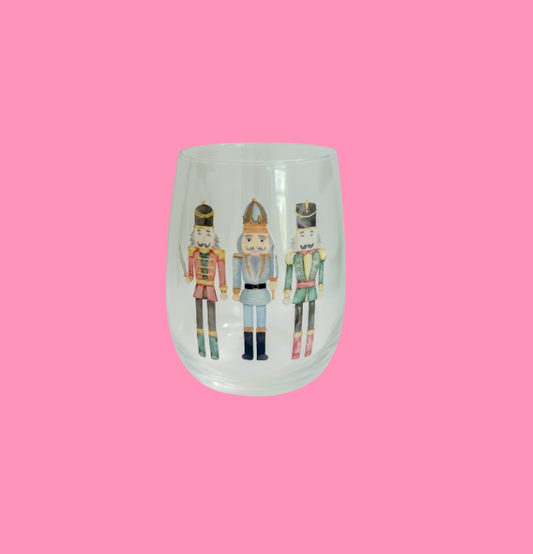 Nutcracker Wine Glass