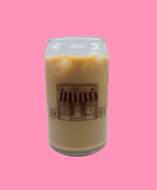 Coffee Shop Glass Can