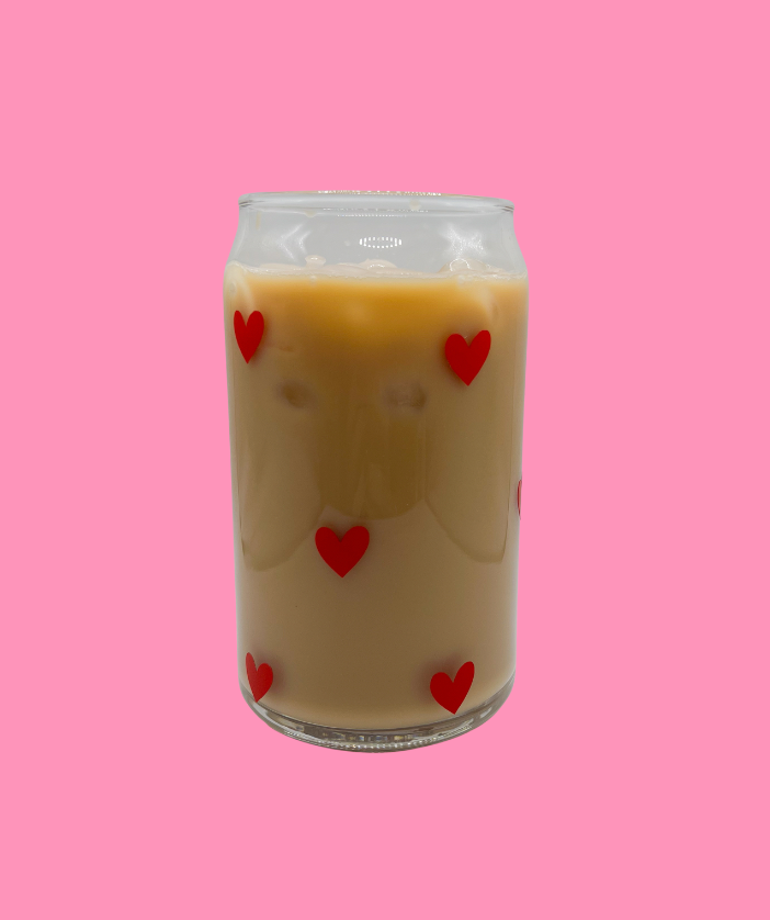 Heart Glass Can