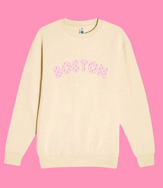 Boston Tulip Crewneck