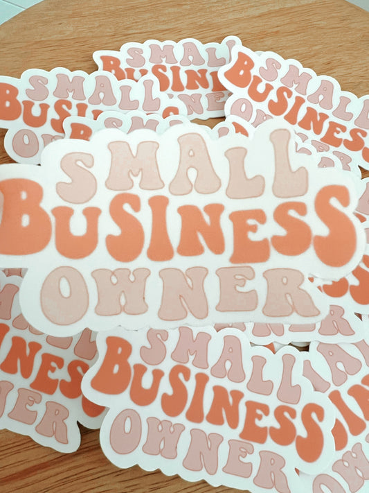 Small Business Owner Sticker